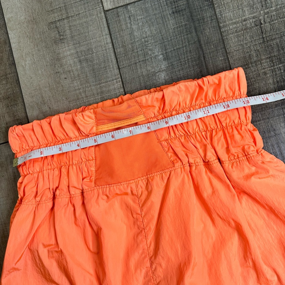 Free People Movement Way Home Orange Shorts - Picture 4 of 5
